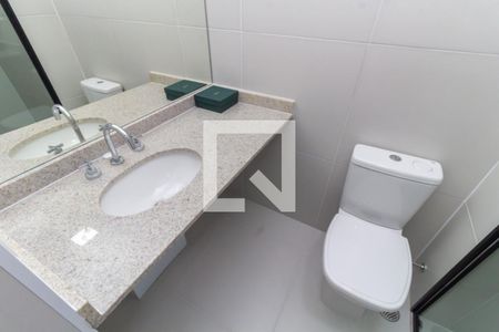 Banheiro de kitnet/studio à venda com 1 quarto, 21m² em Paraíso, São Paulo