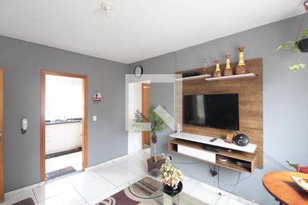 Sala de apartamento à venda com 3 quartos, 60m² em São João Batista, Belo Horizonte