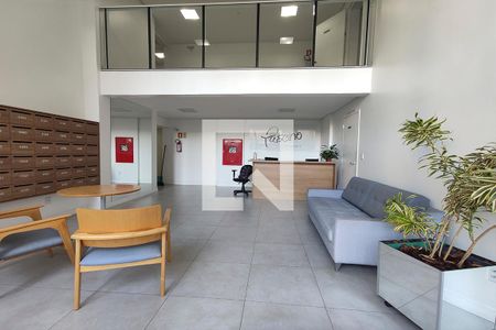 Apartamento à venda com 60m², 1 quarto e sem vaga Apartamento à venda com 60m², 1 quarto e sem vagaHall social