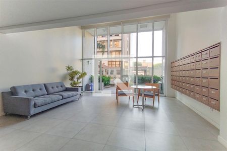 Apartamento à venda com 60m², 1 quarto e sem vaga Apartamento à venda com 60m², 1 quarto e sem vagaHall social