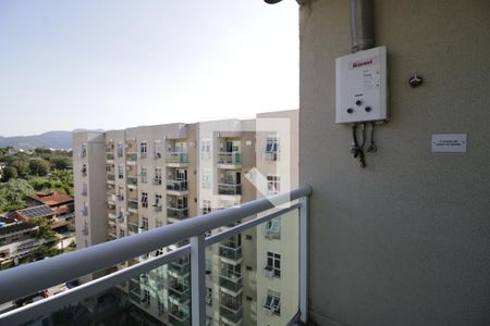 Varanda de apartamento à venda com 1 quarto, 41m² em Taquara, Rio de Janeiro