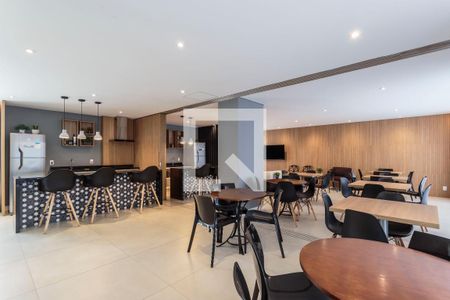 Studio para alugar com 27m², 1 quarto e sem vaga Studio para alugar com 27m², 1 quarto e sem vagaÁrea comum - Salão de festas