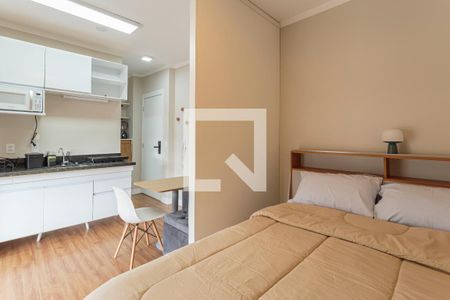 Studio para alugar com 27m², 1 quarto e sem vaga Studio para alugar com 27m², 1 quarto e sem vagaSala/Quarto