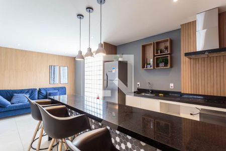Studio para alugar com 27m², 1 quarto e sem vaga Studio para alugar com 27m², 1 quarto e sem vagaÁrea comum - Salão de festas