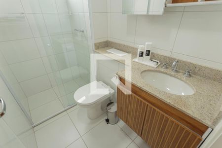 Studio para alugar com 27m², 1 quarto e sem vaga Studio para alugar com 27m², 1 quarto e sem vagaBanheiro