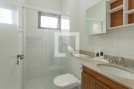 Studio para alugar com 27m², 1 quarto e sem vaga Studio para alugar com 27m², 1 quarto e sem vagaBanheiro