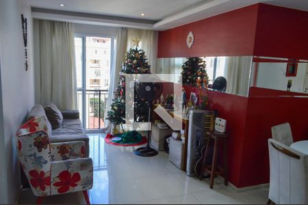 Sala de apartamento à venda com 3 quartos, 100m² em Taquara, Rio de Janeiro