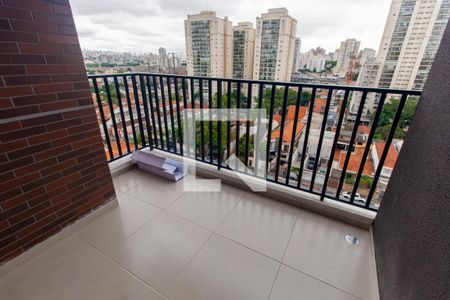 Varanda da Sala de apartamento para alugar com 2 quartos, 55m² em Parque da Vila Prudente, São Paulo