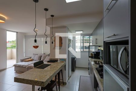 Studio à venda com 68m², 1 quarto e 2 vagas Studio à venda com 68m², 1 quarto e 2 vagasCozinha