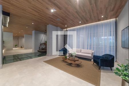 Studio à venda com 31m², 1 quarto e sem vaga Studio à venda com 31m², 1 quarto e sem vagaHall Social