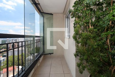Varanda da Sala de apartamento à venda com 2 quartos, 70m² em Jardim Parque Morumbi, São Paulo