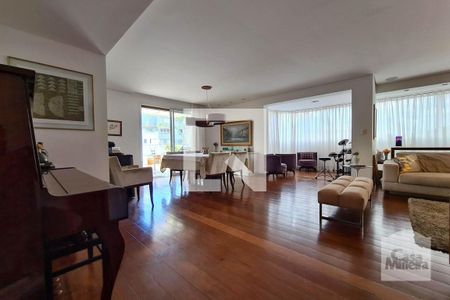 Sala 2 de apartamento à venda com 4 quartos, 250m² em Serra, Belo Horizonte