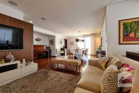 Sala 2 de apartamento à venda com 4 quartos, 250m² em Serra, Belo Horizonte