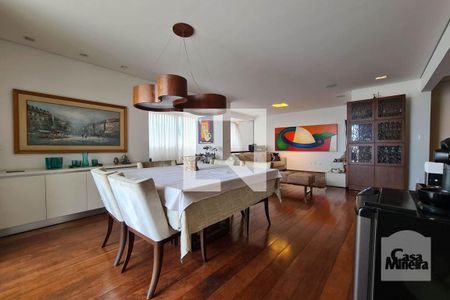 Sala de apartamento à venda com 4 quartos, 250m² em Serra, Belo Horizonte