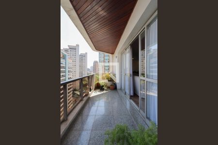 Apartamento à venda com 453m², 5 quartos e 4 vagasVaranda da sala de estar