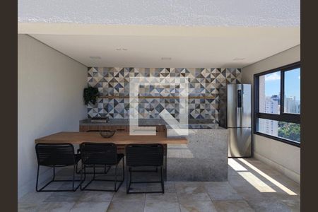 Studio à venda com 23m², 1 quarto e sem vagaÁrea Comum - Churrasqueira da área da piscina