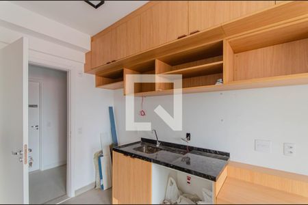 Cozinha de kitnet/studio para alugar com 1 quarto, 23m² em Vila Mariana, São Paulo