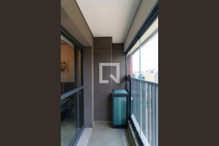 Varanda de kitnet/studio para alugar com 1 quarto, 25m² em Liberdade, São Paulo