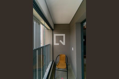 Varanda de kitnet/studio para alugar com 1 quarto, 25m² em Liberdade, São Paulo