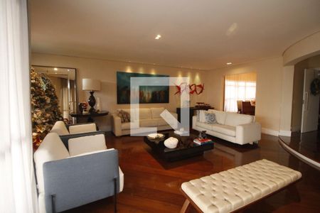 Sala de TV de apartamento à venda com 4 quartos, 320m² em Tatuapé, São Paulo