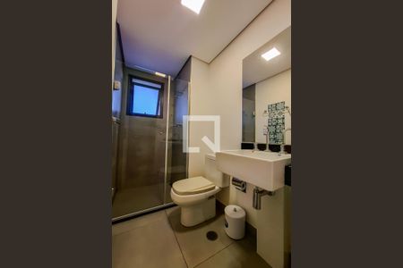 Studio para alugar com 21m², 1 quarto e sem vaga Studio para alugar com 21m², 1 quarto e sem vagaBanheiro