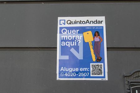 Studio para alugar com 15m², 1 quarto e sem vaga Studio para alugar com 15m², 1 quarto e sem vagaPlaca