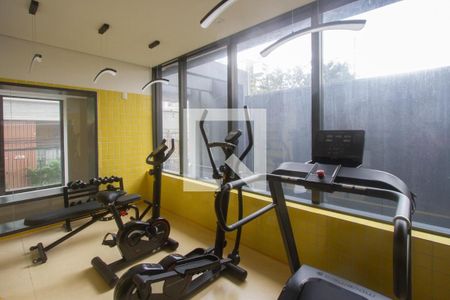 Studio para alugar com 24m², 1 quarto e sem vagaAcademia