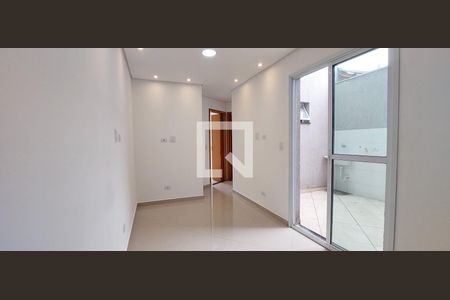 Sala de apartamento para alugar com 2 quartos, 56m² em Parque João Ramalho, Santo André