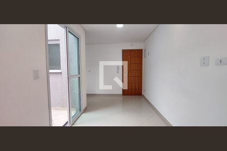 Sala de apartamento para alugar com 2 quartos, 56m² em Parque João Ramalho, Santo André