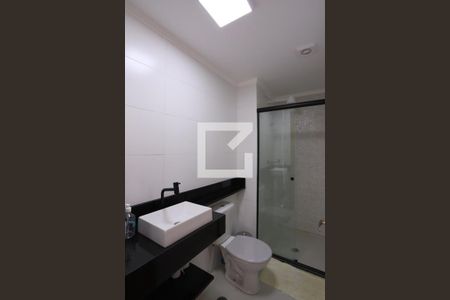 Banheiro de apartamento para alugar com 1 quarto, 24m² em Belenzinho, São Paulo