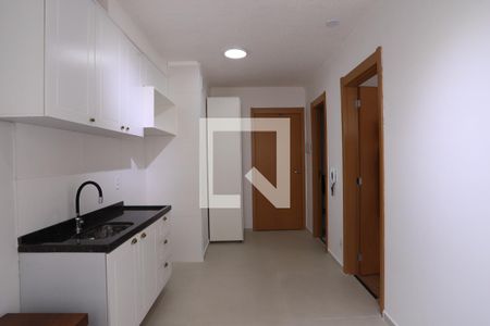 Sala/Cozinha de apartamento para alugar com 1 quarto, 24m² em Belenzinho, São Paulo