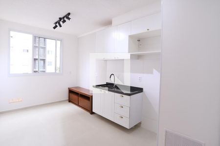 Sala/Cozinha de apartamento para alugar com 1 quarto, 24m² em Belenzinho, São Paulo