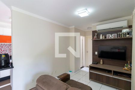Sala de apartamento para alugar com 2 quartos, 58m² em Loteamento Center Santa Genebra, Campinas