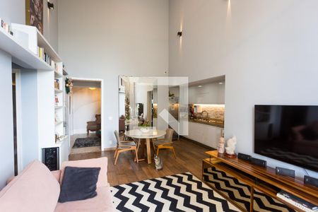 Sala de apartamento à venda com 2 quartos, 97m² em Panamby, São Paulo