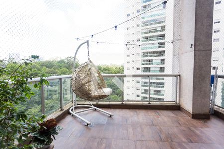 Varanda de apartamento à venda com 2 quartos, 97m² em Panamby, São Paulo