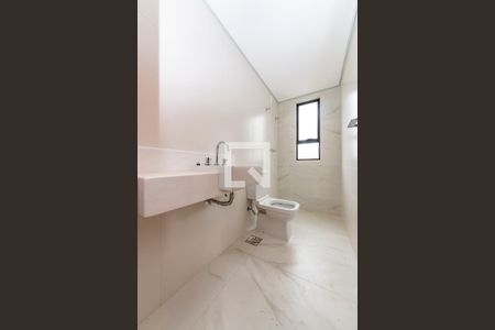 Banheiro da Suíte 1 de apartamento à venda com 4 quartos, 135m² em Serra, Belo Horizonte