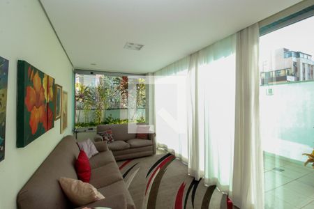 Sala de apartamento à venda com 3 quartos, 288m² em Grajaú, Belo Horizonte