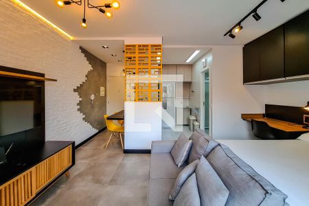 Sala de kitnet/studio à venda com 1 quarto, 31m² em Liberdade, São Paulo