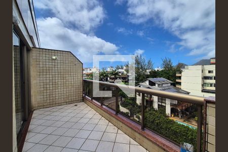 Varanda de apartamento à venda com 3 quartos, 115m² em Recreio dos Bandeirantes, Rio de Janeiro