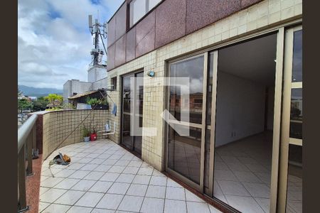 Varanda de apartamento à venda com 3 quartos, 115m² em Recreio dos Bandeirantes, Rio de Janeiro