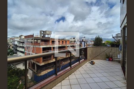 Varanda de apartamento à venda com 3 quartos, 115m² em Recreio dos Bandeirantes, Rio de Janeiro