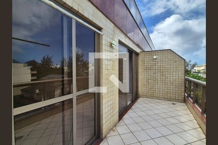 Varanda de apartamento à venda com 3 quartos, 115m² em Recreio dos Bandeirantes, Rio de Janeiro