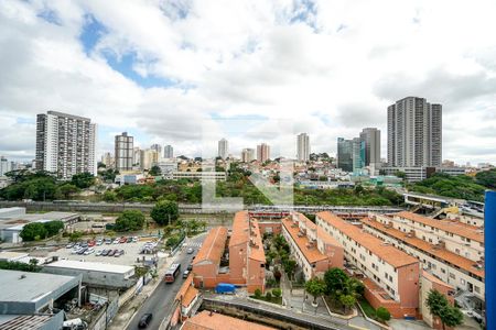 Vista da Varanda Sala e cozinha de apartamento à venda com 1 quarto, 39m² em Vila Esperança, São Paulo