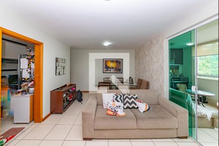 Sala de apartamento para alugar com 3 quartos, 83m² em Buritis, Belo Horizonte