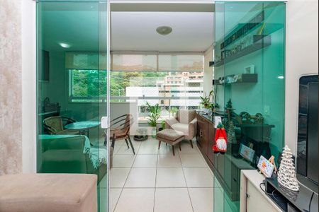 Varanda da Sala de apartamento para alugar com 3 quartos, 83m² em Buritis, Belo Horizonte