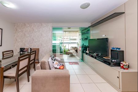 Sala de apartamento para alugar com 3 quartos, 83m² em Buritis, Belo Horizonte