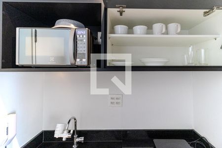 Studio à venda com 33m², 1 quarto e sem vagaCozinha