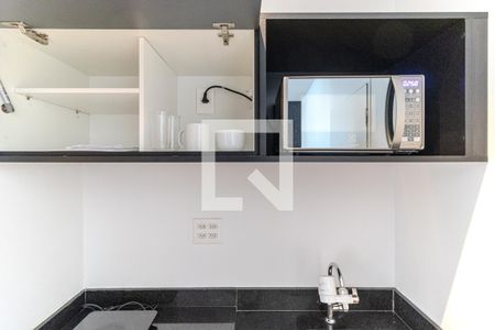 Studio à venda com 33m², 1 quarto e sem vagaCozinha