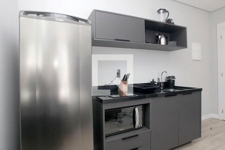 Studio - Cozinha de kitnet/studio à venda com 1 quarto, 24m² em Centro Histórico, Porto Alegre