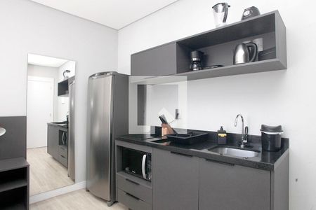 Studio - Cozinha de kitnet/studio à venda com 1 quarto, 24m² em Centro Histórico, Porto Alegre